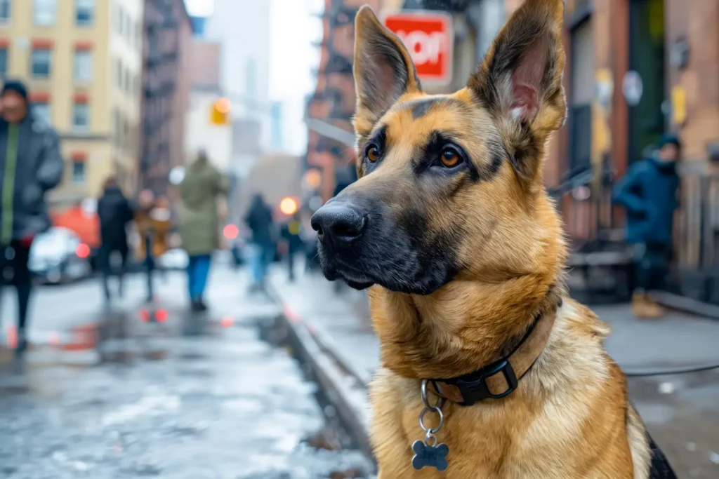 german shepherd weight